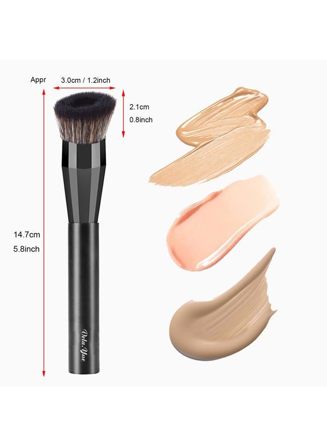 vela yue Liquid Foundation Brush for Natural Flawless Look Angled Perfecting Face Brush - Image 3
