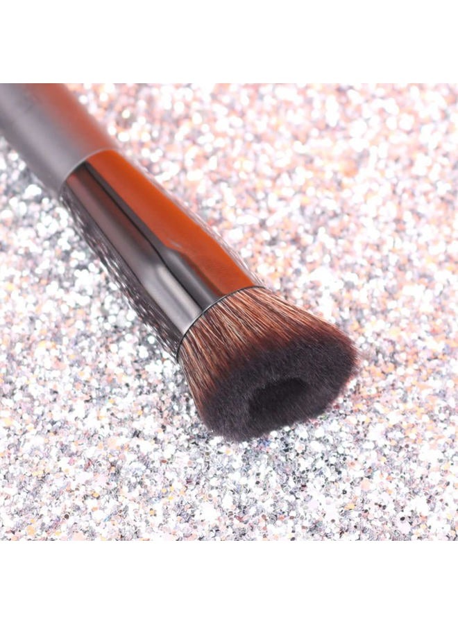 vela yue Liquid Foundation Brush for Natural Flawless Look Angled Perfecting Face Brush - Image 4