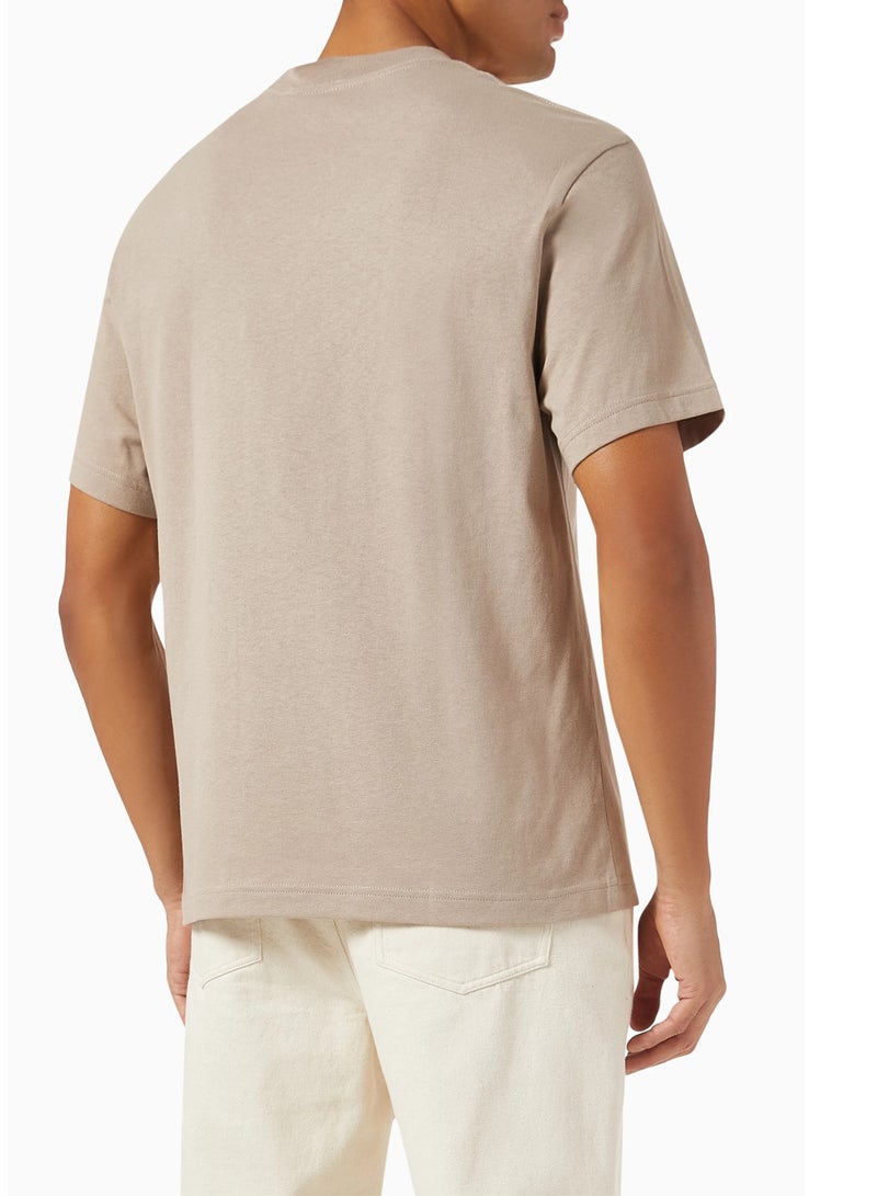 WISHWIND Unisex 100% Cotton T-Shirt – Soft, Breathable & Lightweight Casual Tee for Men & Women | Relaxed Fit | Perfect for Everyday Wear, Summer, Gym & Travel (Light Brown) - Image 2