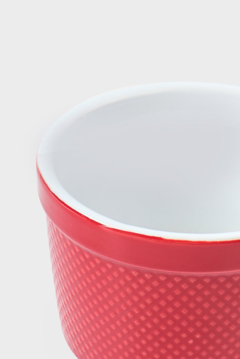 BIA Cordon Bleu Ramekins Stoneware Dipping Sauce Bowl 354 ml, Red - Image 3