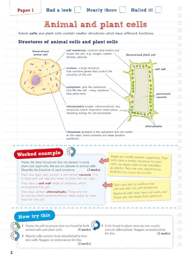 null - Pearson REVISE AQA GCSE (9-1) Biology Foundation Revision Guide: For 2024 and 2025 assessments and exams - incl. free online edition - Image 1