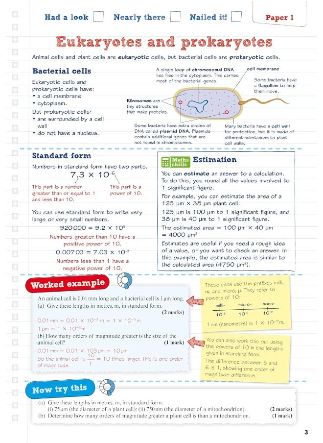null - Pearson REVISE AQA GCSE (9-1) Biology Foundation Revision Guide: For 2024 and 2025 assessments and exams - incl. free online edition - Image 1