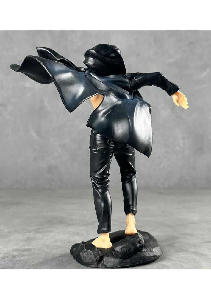 عام أدوات زينة نموذج دمية آلان ييغر من هجوم العمالقة، نموذج PVC لعبة للزينة وجمع الهدايا بقياس 20 سم. - Image 5