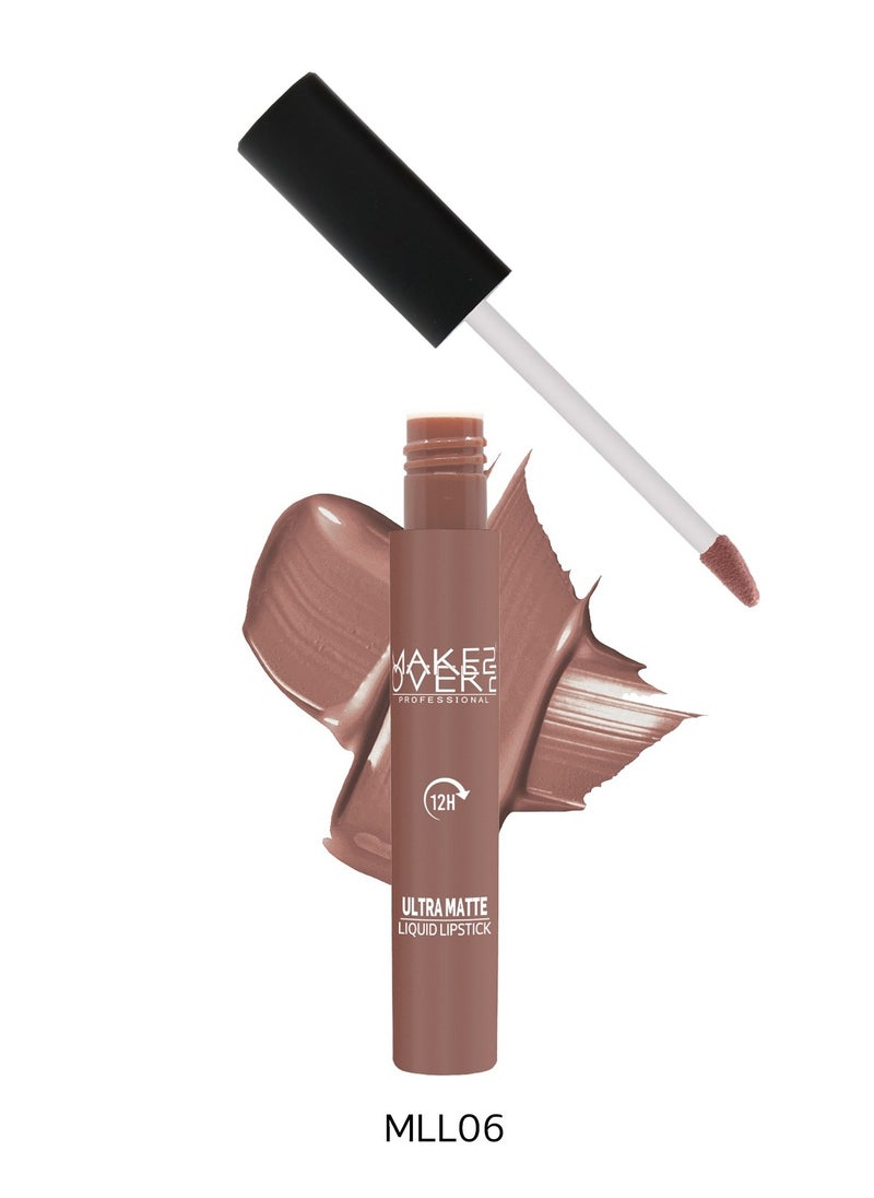 MAKE OVER 22 - MakeOver22 Ultra Matte Liquid Lipstick-MLL06 - Image 1