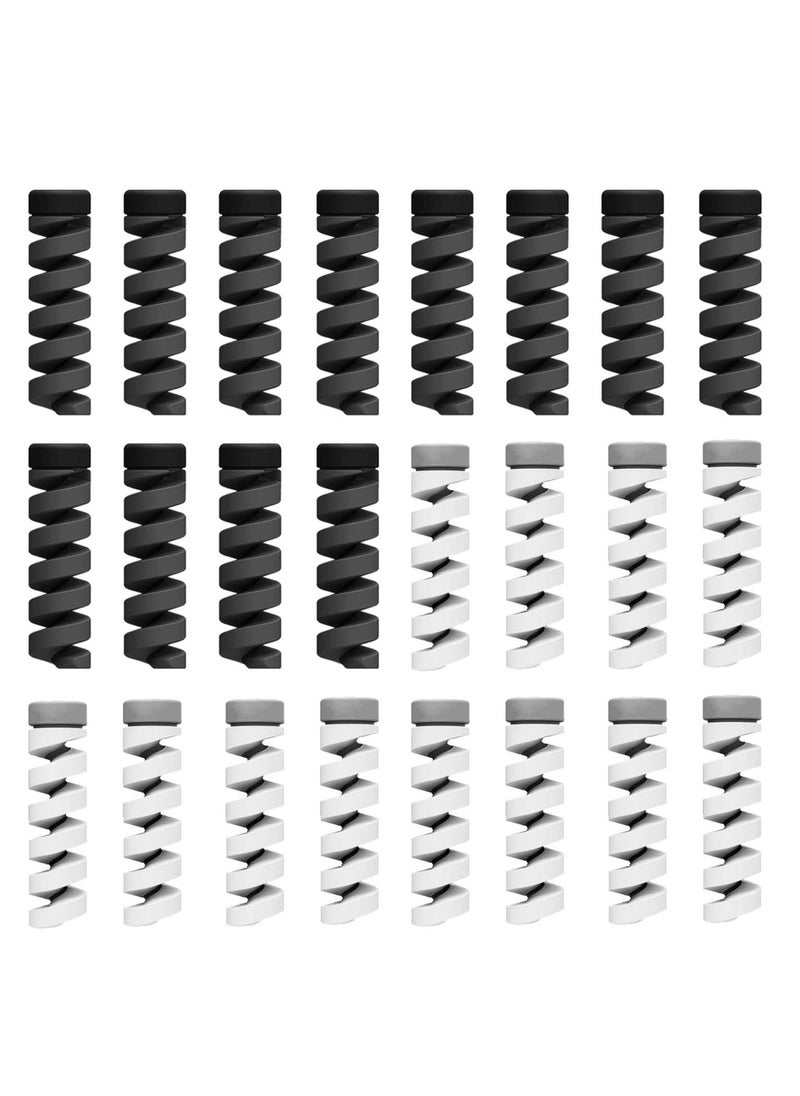 Generic - Cable Protector 24-Piece for Headphone Wire Data Charging Cord - Image 1