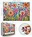 MINIWAN Stained Glass Mosaic Colorful Sunflowers 1000 Piece Jigsaw Puzzle for Adults Vibrant Mosaic Glass Floral Jigsaw Puzzle Gift for Flower Art Lovers 275x197 Inch - Image 4