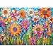 MINIWAN Stained Glass Mosaic Colorful Sunflowers 1000 Piece Jigsaw Puzzle for Adults Vibrant Mosaic Glass Floral Jigsaw Puzzle Gift for Flower Art Lovers 275x197 Inch - Image 2