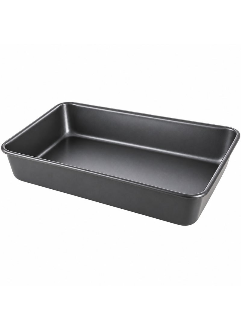 Onida Oneida Bliss 14 Inch Roasting Pan, Heavy-Duty Carbon Steel Bakeware, Whitford Non-Stick Silicone Coating, Oven Safe up to 400°F - Image 1