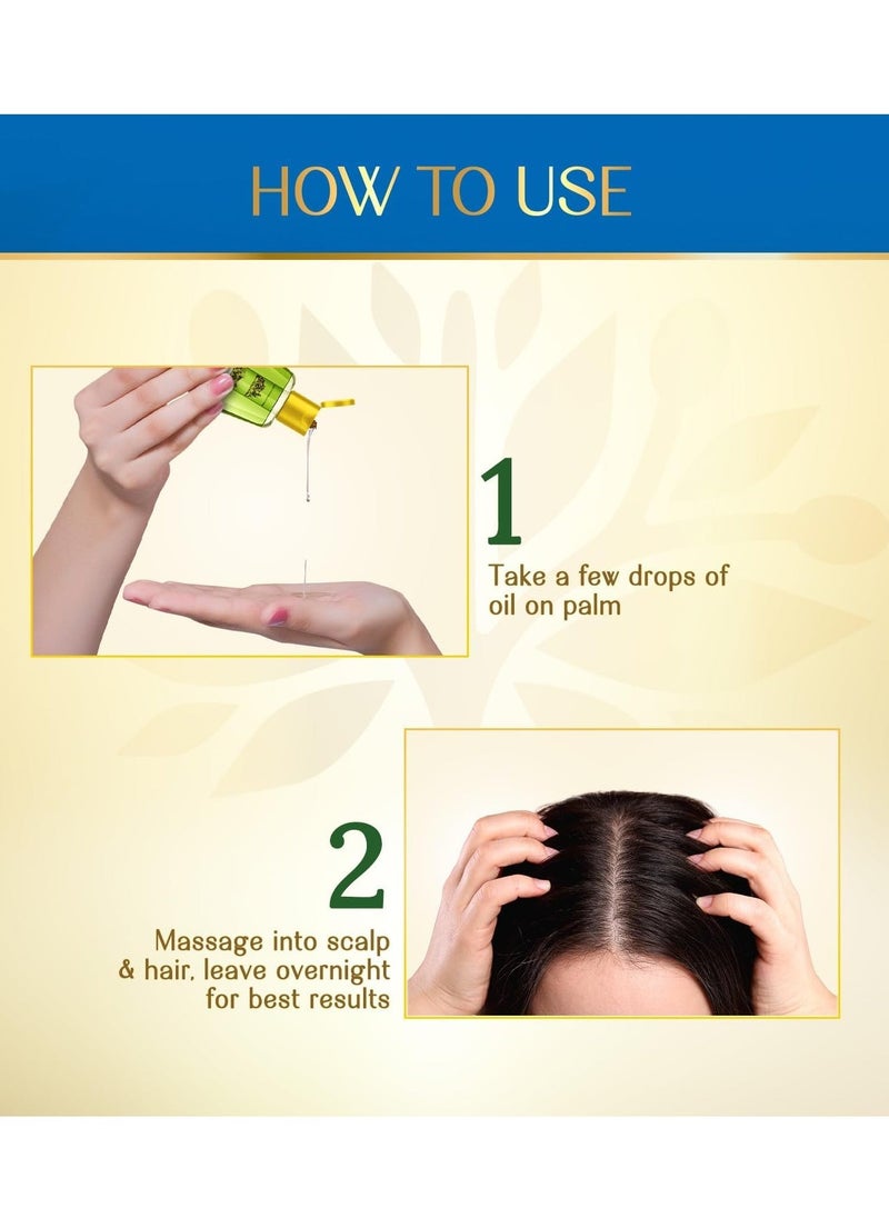 Herbsindia - Rosemary and 7 Seeds Hair Oil 280 ml - Image 1