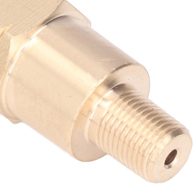 Brass T Piece Oil Pressure Gauge Adapter 1 8 Inch Universal Automotive Replacement - Image 3