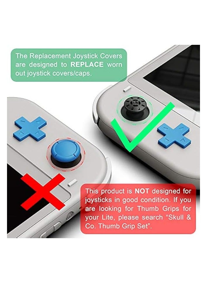 بروماس أغطية عصا التحكم البديلة لجهاز Switch Lite (قطع الغيار) - رمادي فاتح - Image 5