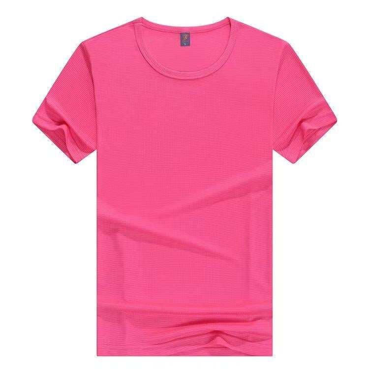 Breathable Quick-Dry Crew Neck T-Shirt for Men, Women, and Children with Logo Embroidery for Corporate Events and Election Campaigns Wholesale - Image 1