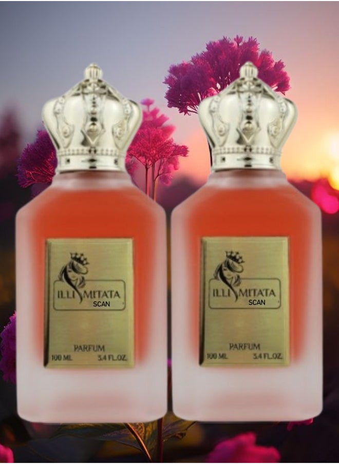 2 Pieces Illimitata Scan Perfume 100ML - pzsku/ZDA3E89B132545E4E48CDZ/45/_/1714642554/61d425a8-89e9-43aa-976b-8565a91aa647