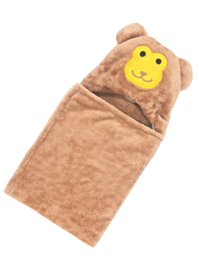 Brandonn Baby Blankets New Born Combo Pack Of Hooded Wrapper Sleeping Bag And Baby Bath Towel For 0 6 Months Baby Boys And Baby Girls Pack Of 2 - Image 4
