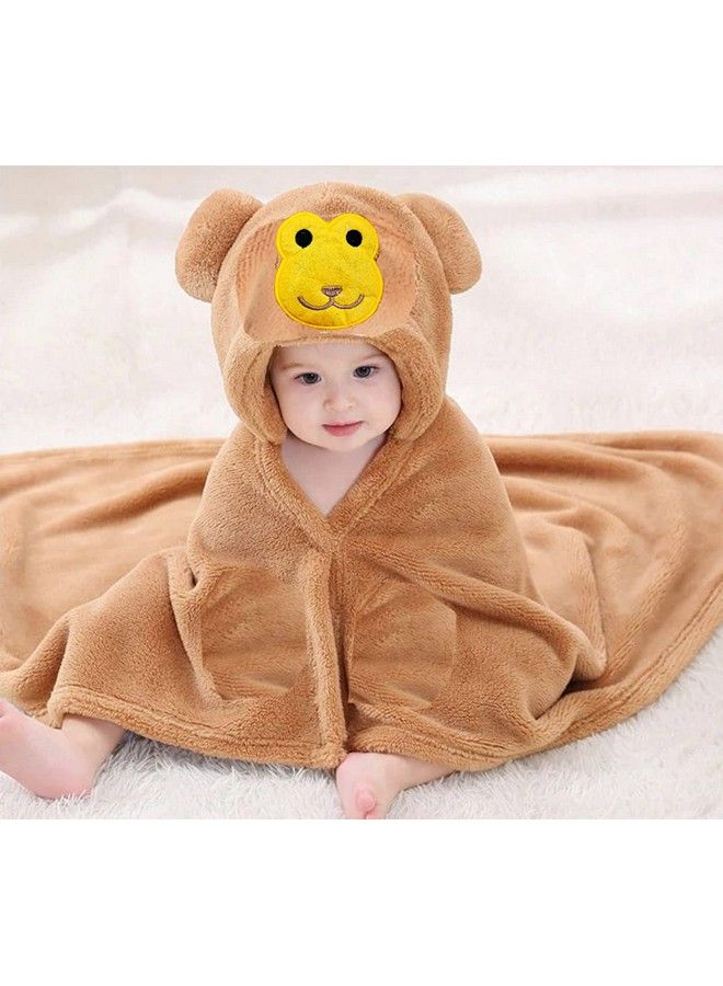 Brandonn Baby Blankets New Born Combo Pack Of Hooded Wrapper Sleeping Bag And Baby Bath Towel For 0 6 Months Baby Boys And Baby Girls Pack Of 2 - Image 3
