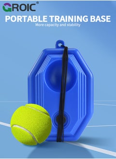 GROIC Tennis Rackets Set for Adults and Kids, 2 Player Tennis Rackets Set 27 Inch with 20 Inch for Parent-Child Activities with Tennis Trainer Rebound Balls, 2 Bag and 5 Replacement Grip Tapes  - Image 4