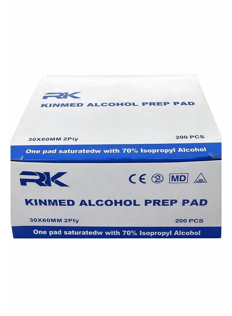 KINMED 200 PCS MEDICAL ALCOHOL - Image 2