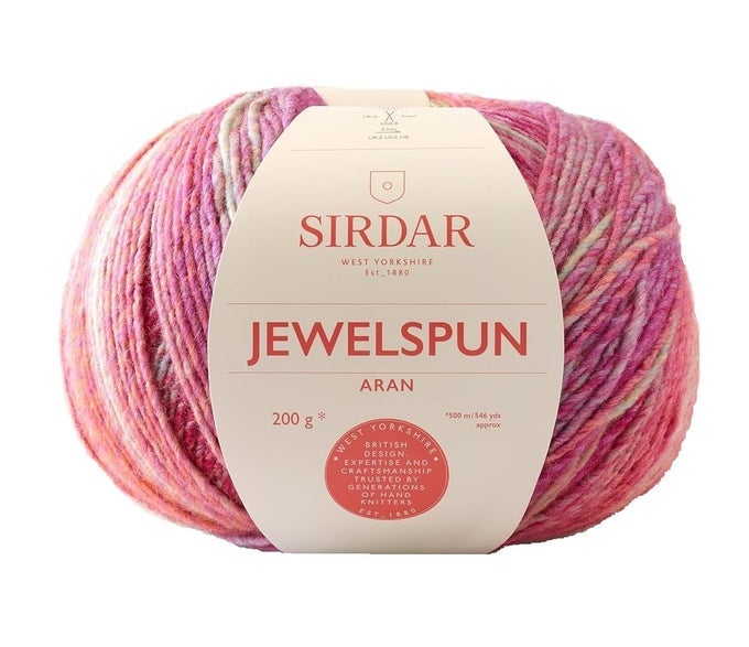 JEWELSPUN ARAN GLOWING GARNET 848 200G