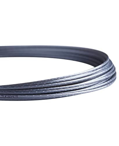 Luxilon ALU Power Rough 125 Tennis String - Set, Grey - Image 2