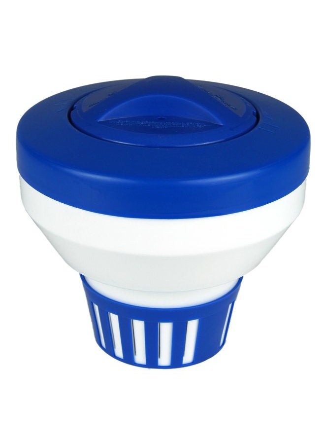 Poolmaster 32155 Floating Swimming Pool Chlorine and Bromine Dispenser, Large, Blue - Image 1