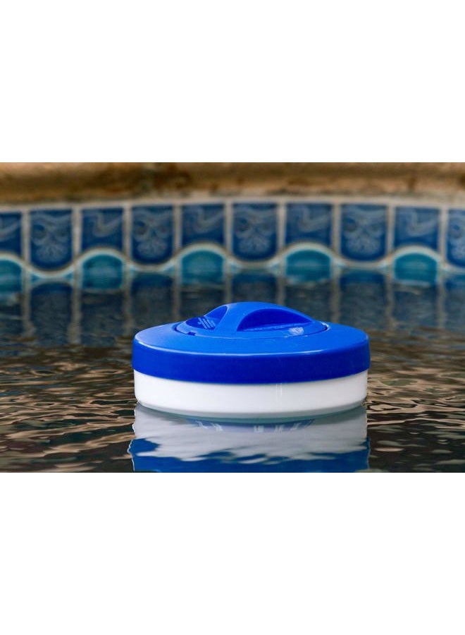 Poolmaster 32155 Floating Swimming Pool Chlorine and Bromine Dispenser, Large, Blue - Image 4