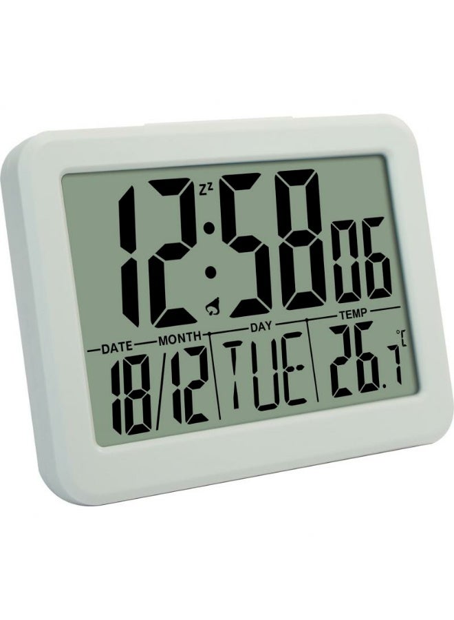 Royal Falcon Alarm Clock Digital Black/White - Image 1