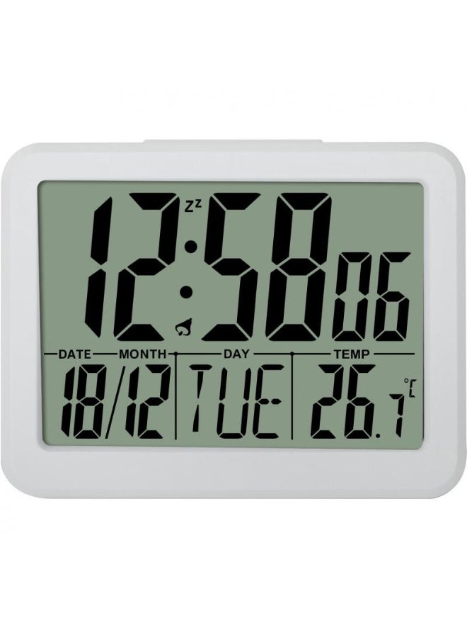 Royal Falcon Alarm Clock Digital Black/White - Image 2