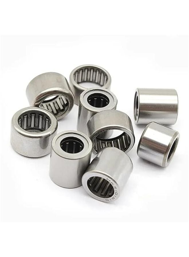 2Pcs HK081510 8x15x10mm Open End Drawn Cup Needle Bearings - Image 1