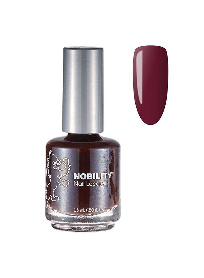 Nobility Nail Lacquer 15ml Glossy Super Shine Nail Polish 15ml Fast Dry Long Lasting Nail Enamel Nobility Nail Paint No Need UV LED Lamp No curing Nail Color