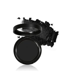 Mysense Mysense Single Matte Black EyeshadowPressed Fine Powder Eye ShadowHigh Pigment Longwear Single Black Eye Makeup for DayNight 02 