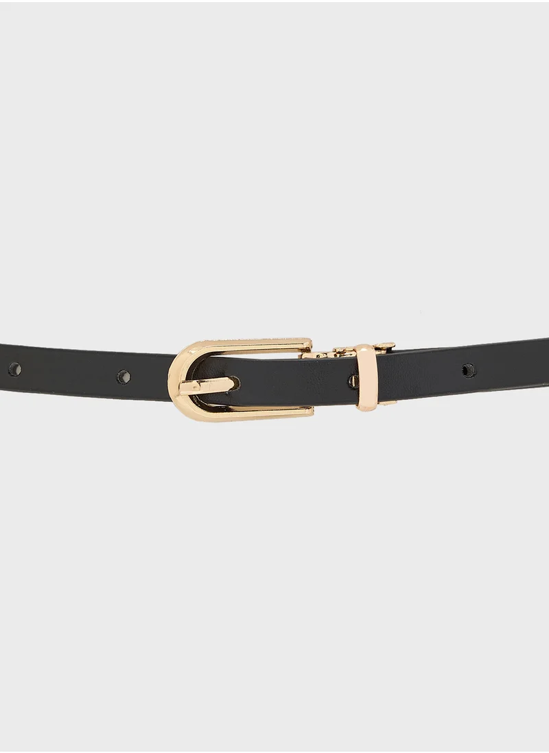 Ginger Ladies Thin Classic Belt
