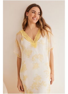 women'secret Chiffon caftan dress  - Image 3