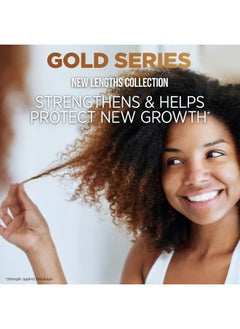 Pantene Pantene New Lengths Bundle with Root Stimulating Shampoo, Rejuvenating Conditioner, Scalp Revitalizing Treatment and Anti-Breakage Serum, made with Apricot Oil and Green Tea, for Natural and CurlyHair  - Image 4