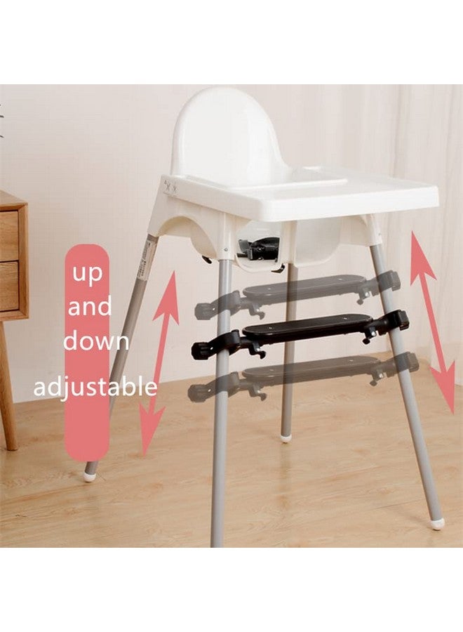 ROMIRUS Adjustable High Chair Footrest Compatible for IKEA Antilop Baby Highchair/Evenflo High Chair - Image 2