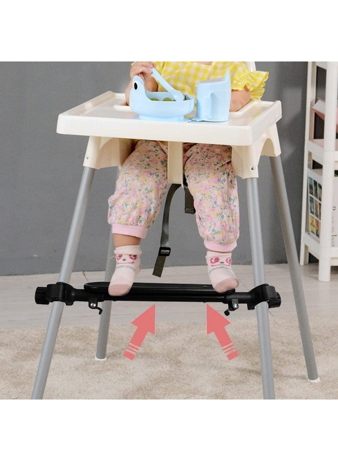 ROMIRUS Adjustable High Chair Footrest Compatible for IKEA Antilop Baby Highchair/Evenflo High Chair - Image 3