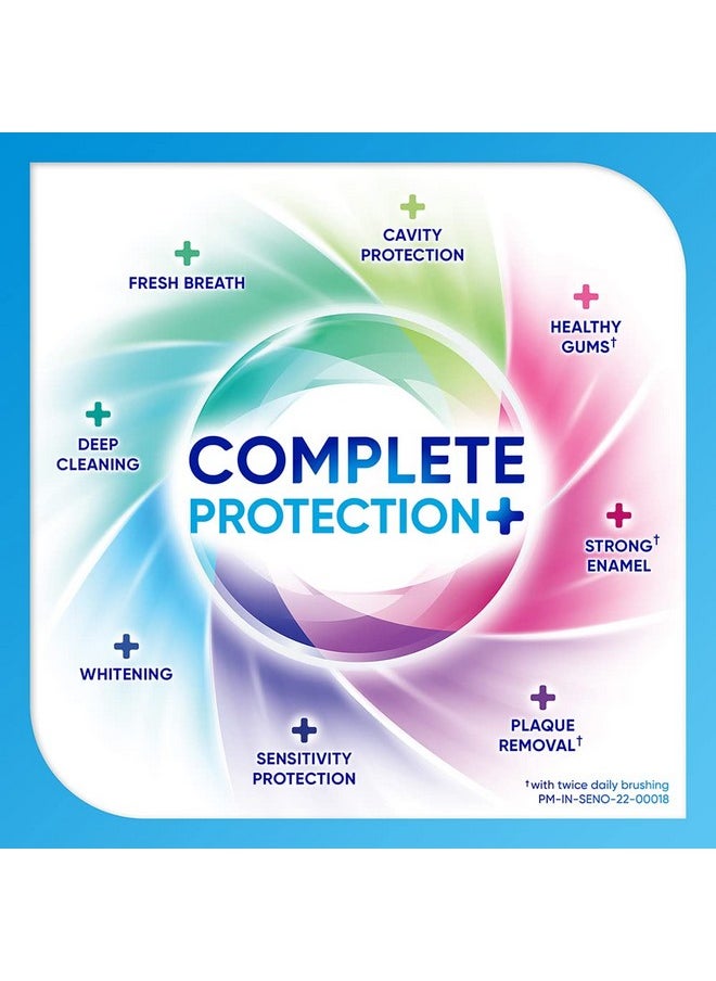 Sensodyne Toothpaste Complete Protection+, All In One Daily Oral Care Tooth Paste For Sensitive Teeth, 70 Gm  - Image 4