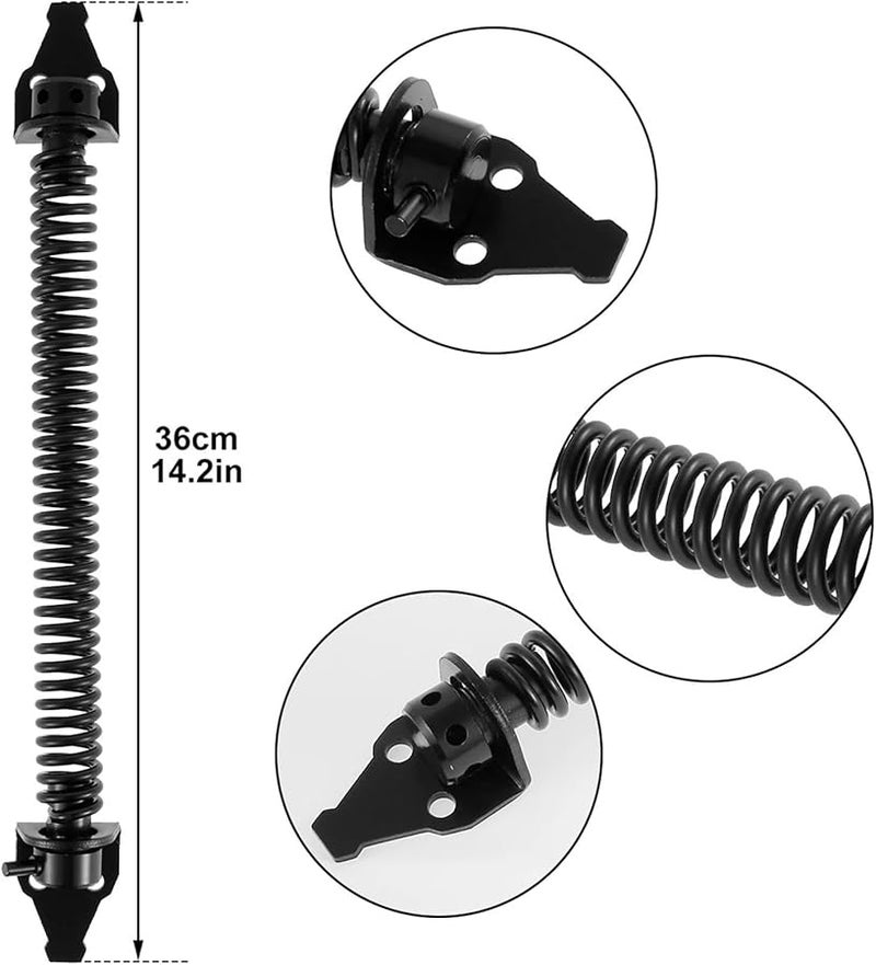 Heavy Duty 8 Inch Closing Gate Tension Spring Rust Proof Carbon Steel Door Closer 1 Set - Image 3