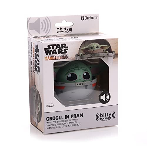Bitty Boomers Star Wars: The Mandalorian - Grogu in Pram - Mini Bluetooth Speaker - Image 2