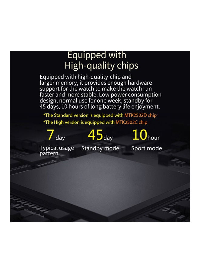 NIBEMINENT Fitness Tracker Smartwatch White - Image 2