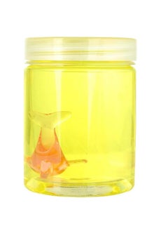 Play Time Transparent slime with dolphin slime for kids yellow  - Image 3