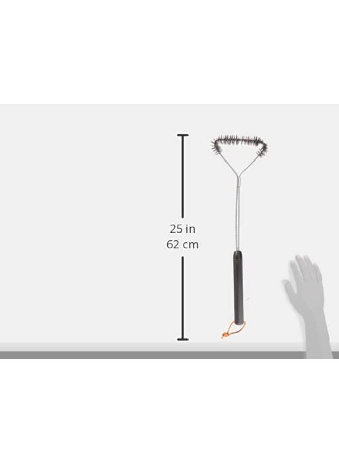 Weber 6493 21-Inch 3-Sided Grill Brush, 53 CM | Premium Grilling accessory - Image 1