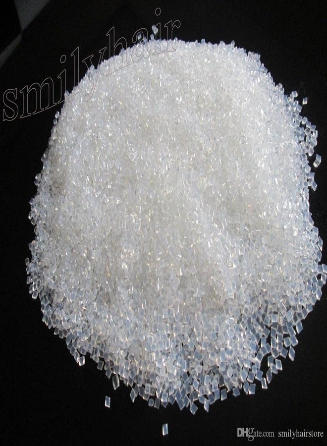 BLUSHIA Hair Extension Keratin Italian Glue Granule Rebond Pellets Bead White (50 Gram) - Image 4