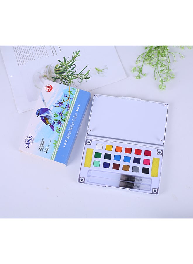 36-Piece Solid Watercolour Set Multicolour - Image 4