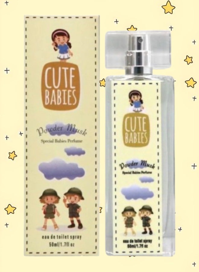 Cute 11 Pieces Babies Powder Musk Perfume 50ml EDT - Image 2