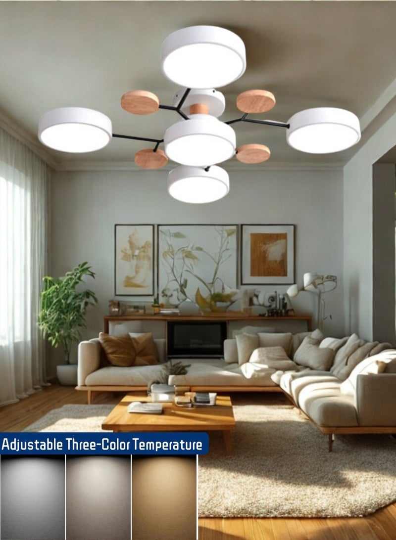 Trending Lights ceiling lights  decoration lights  Adjustable Three-Color Temperature  led lights Nordic style Applicable to Living room, bedroom - Image 2