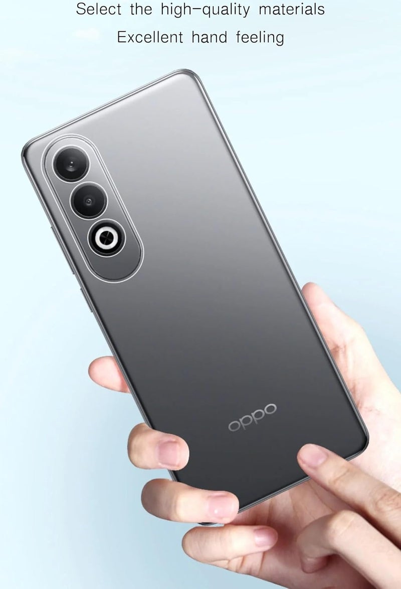 Realcase غطاء خلفي سيليكون لهاتف OnePlus Nord CE 4 5G، مقاوم للخدوش، شفاف كريستالي، واقي للصدمات - Image 4