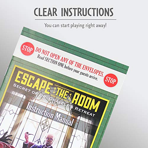 ThinkFun Escape The Room Secret of Dr. Gravely's Retreat - an Escape Room Experience in a Box for Age 13 and Up - Image 5