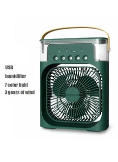 WEIDASI Portable Mist Sprinkler Fan With 5 Water Outputs And 3 Speeds And 7 Different LEDs Light Colours 600ml Capacity  - Image 1