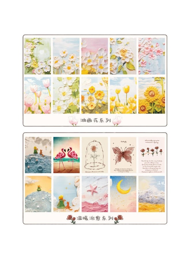 Kingdee [Lowest Price Online] Kingdee 20 3D Embossed Birthday Greeting Cards, Flower Bouquet Cards, Birthday Gift Postcards, Qixi Valentine'S Day Decorative Cards, Blessing Cards, Confession Cards - Image 1