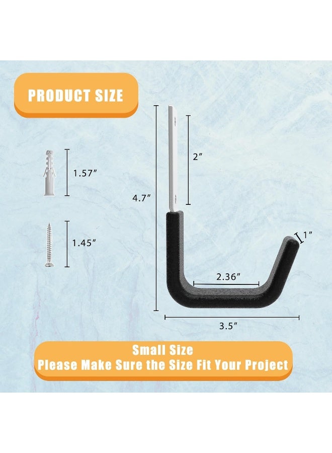 Juformin Heavy Duty Utility Hooks for Garage Storage Utility Hooks Wall Mount  - Image 2